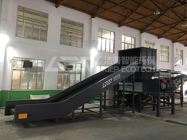 大件垃圾破碎機系統設備,大件垃圾處置生產線項目案例 大件垃圾破碎機系統設備,大件垃圾處置生產線項目案例